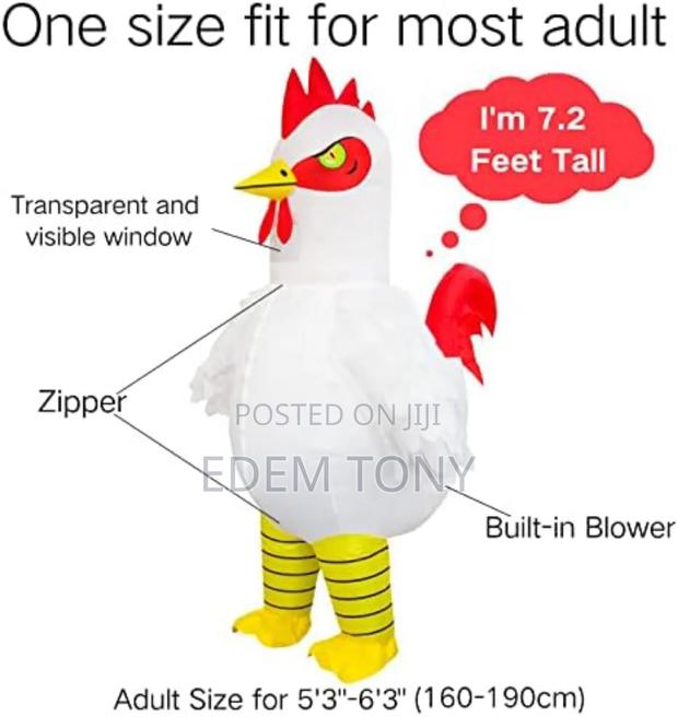 An Adult Inflatable Chicken Costume · Photo 7