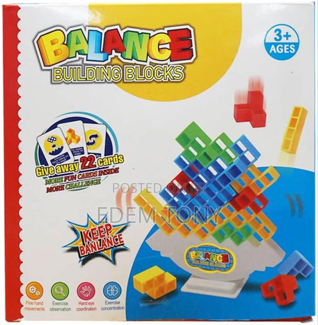 48 PCS Balance Building- Tetra Tower Stacking Blocks Game · Photo 2