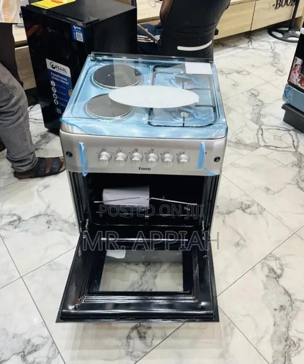 Order Classic Ferre 60x60cm 2 Gas + 2 Electric Burner(Gray) · Photo 1