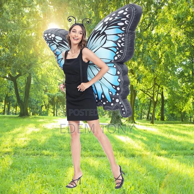 Butterfly Wings Inflatable Costume for Adult Halloween Costumes · Photo 5