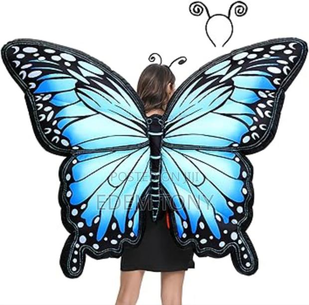 Butterfly Wings Inflatable Costume for Adult Halloween Costumes · Photo 6