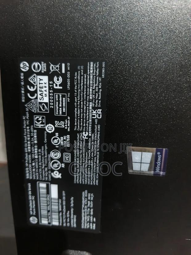 Desktop Computer HP ProDesk 600 G6 16GB Intel Core i7 SSD 512GB · Photo 5