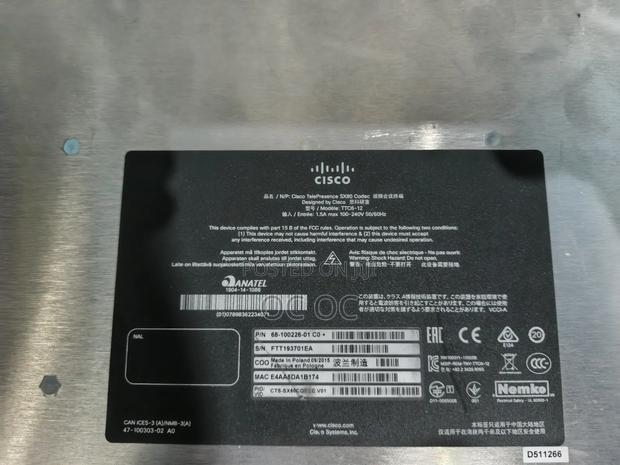 Cisco Telepresence 60 Cameras And Codec Sx80 · Photo 7