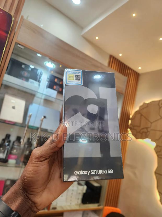 New Samsung Galaxy S21 Ultra 5G 256 GB Black · Photo 1