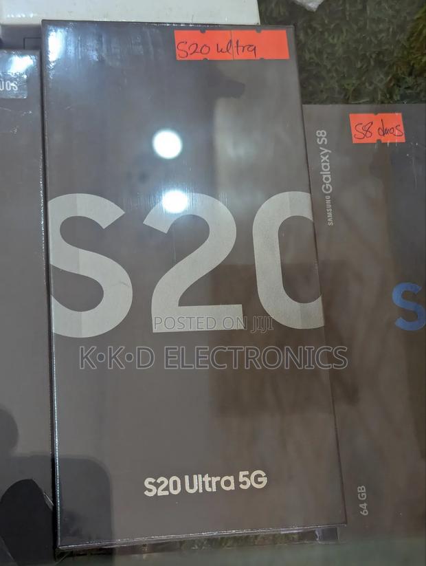 New Samsung Galaxy S20 Ultra 5G 256 GB Black · Photo 1