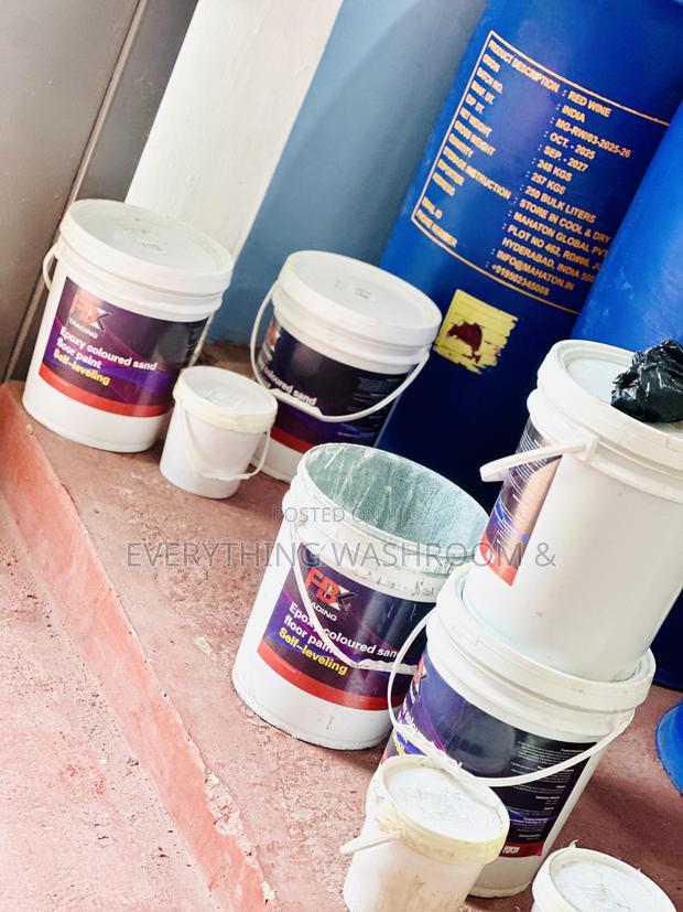 Epoxy Coloured Sand Floor Paint 24kg · Photo 5