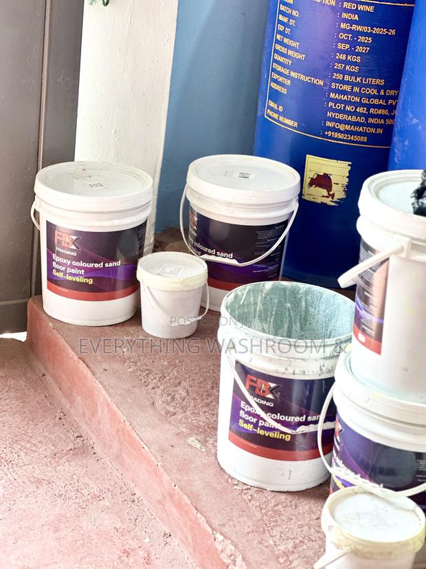 Epoxy Coloured Sand Floor Paint 24kg · Photo 4