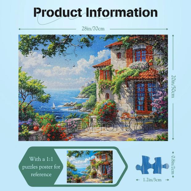 Misitu Beach House Puzzles 1000 Pieces Jigsaw Puzzle · Photo 5