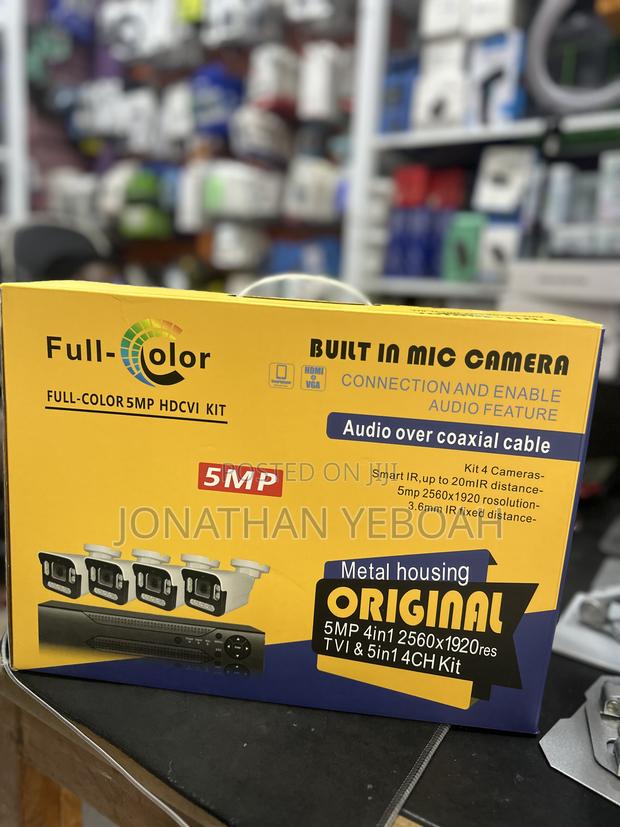 Full Color 4 Channels CCTV Camera 5mp · Photo 1