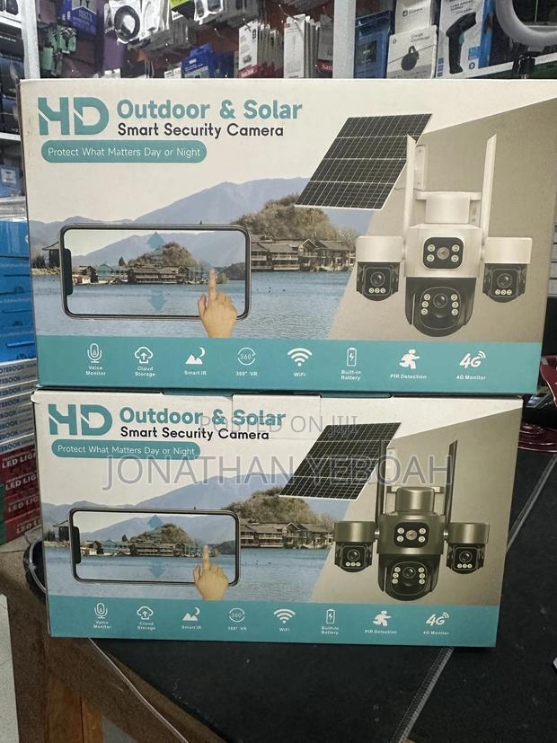 Solar 3 Lens CCTV Camera Takes Sim · Photo 1
