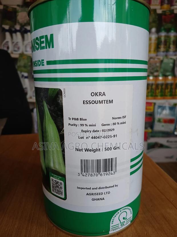 Okra/Okro Seeds 500grams · Photo 3