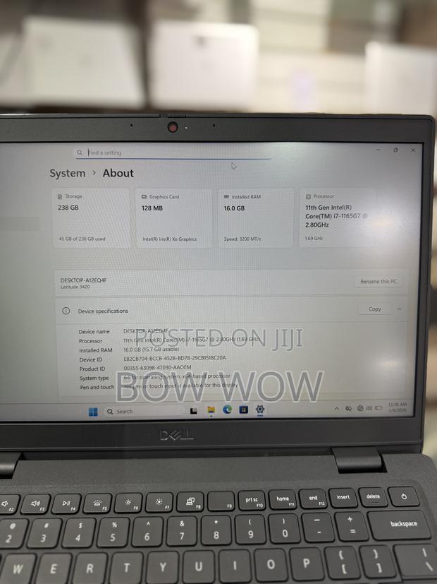 Laptop Dell Latitude 3420 16GB Intel Core I7 SSD 256GB · Photo 6