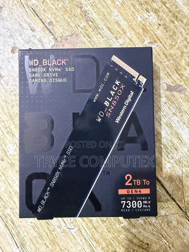 Wd_black Sn7100 2tb Nvme SSD - Gen4 Pcie, M.2 2280, Up to 7300 Mb/S · Photo 1