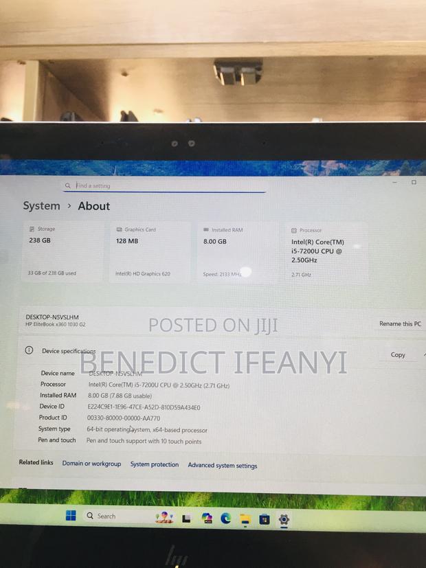 Laptop HP EliteBook X360 1030 G2 8GB Intel Core I5 SSD 256GB · Photo 4