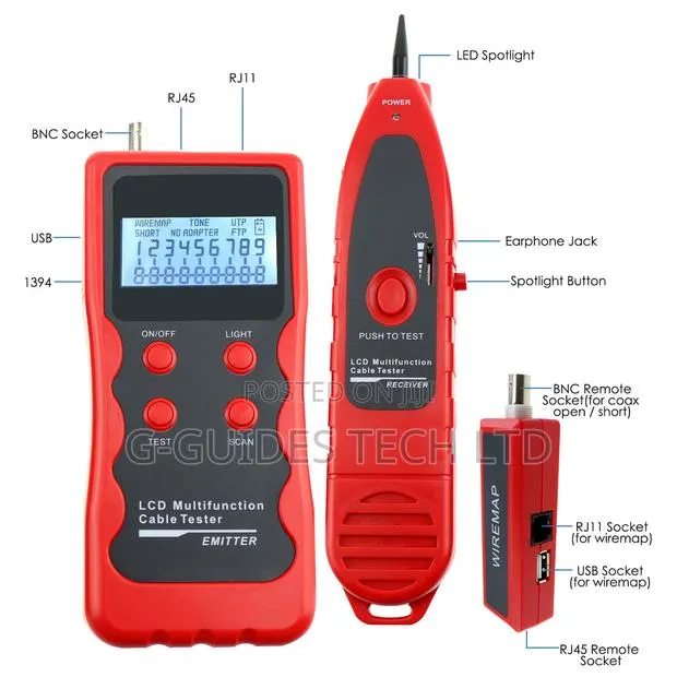 Noyafa Nf-868 Lcd Display Network Cable Tester · Photo 6