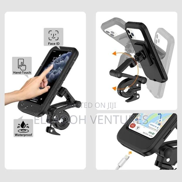 Waterproof Bicycle Motorcycle Phone Holder · Photo 2