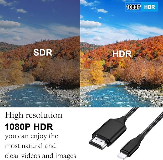 Apple Lightning to Hdmi Cable for iPhone/iPad · Photo 3