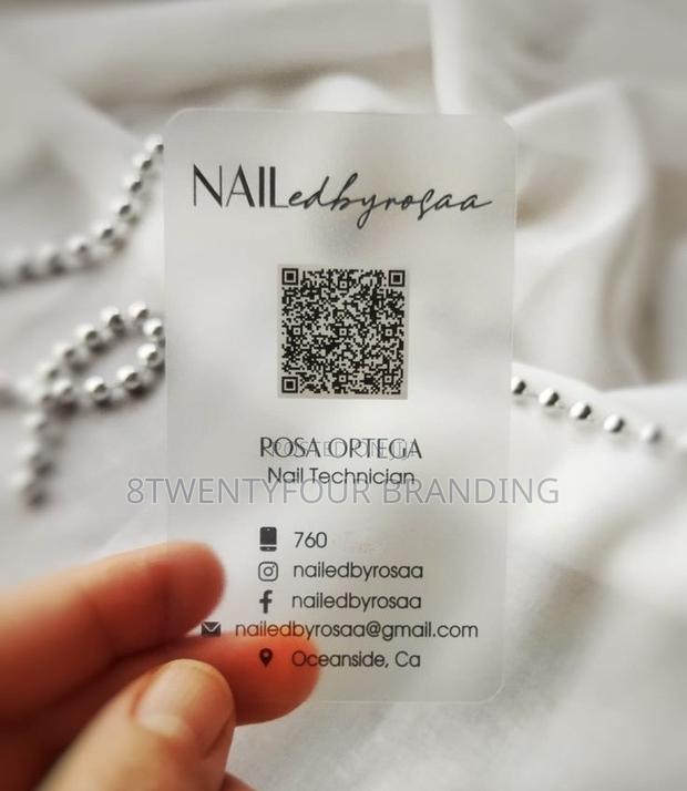 Flexible Luxury Pvc Transparent Cards (Call Cards 100pieces) · Photo 4
