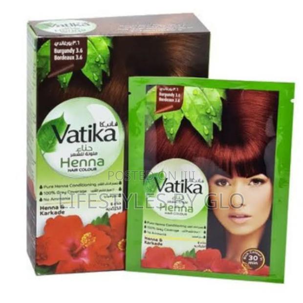 Vatika Henna Hair Coloure Dye (Black, Dark Brown & Burgundy ) · Photo 4
