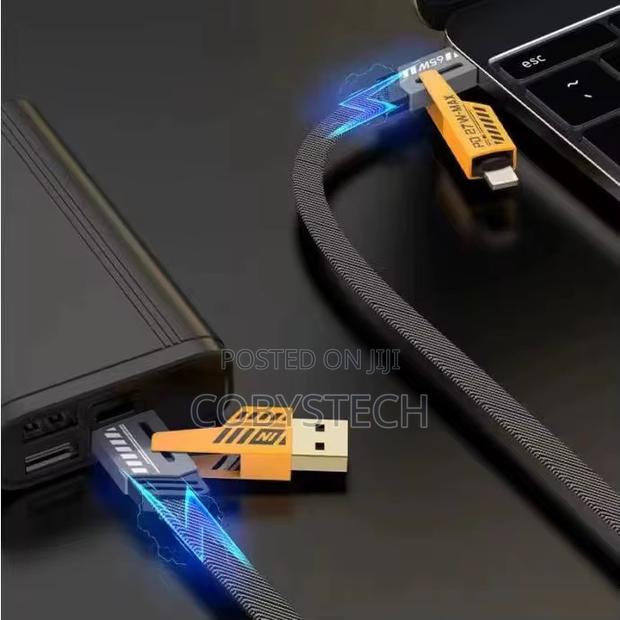 4-in-1 Fast Charging Cable – 65w + 27w Super Fast Charge · Photo 2
