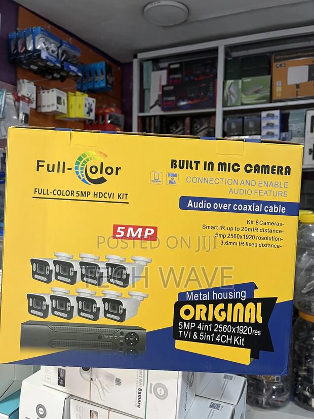 8 Channels CCTV Camera Kit · Photo 1
