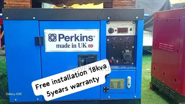 Perkins 18kva Heavy-Duty Diesel Generator 18kva · Photo 1