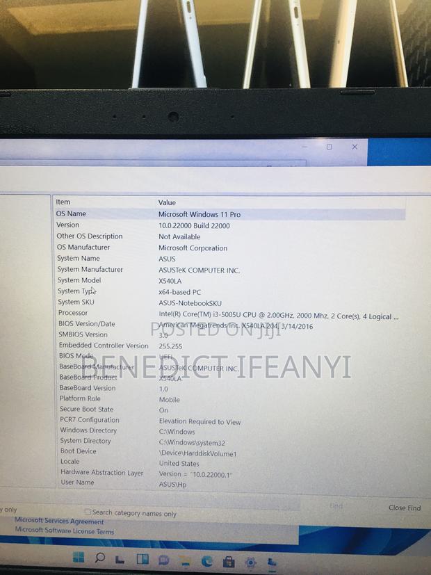 Laptop Asus X540LA 8GB Intel Core I3 SSD 128GB · Photo 7