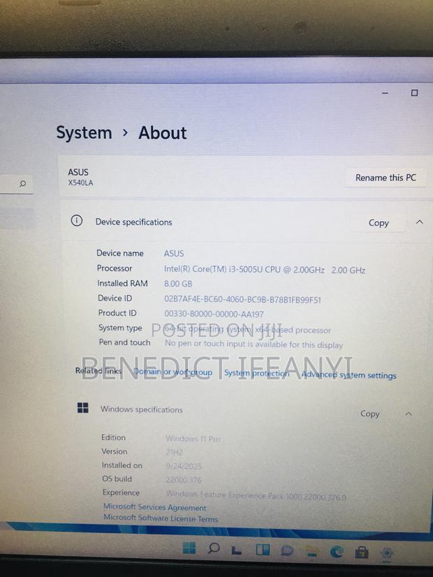 Laptop Asus X540LA 8GB Intel Core I3 SSD 128GB · Photo 6