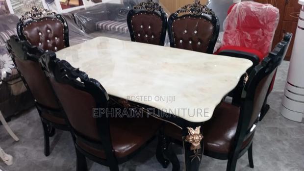6 Chairs Marble Dinning Table · Photo 2