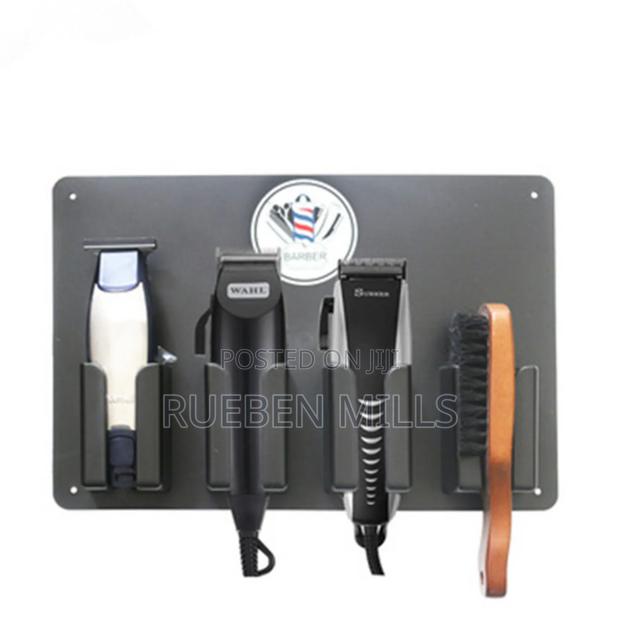 Double Hair Clipper Barbering Machine Plastic Frame Holder · Photo 1
