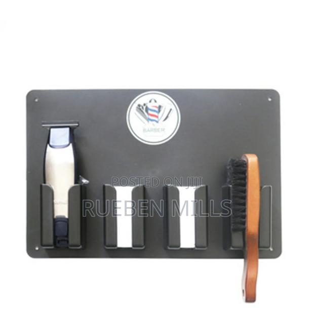 Double Hair Clipper Barbering Machine Plastic Frame Holder · Photo 2