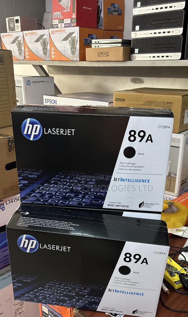 Hp 89a Black Laserjet Toner Cartridge (Cf289a) · Photo 1