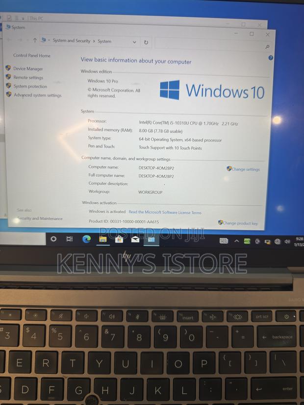 New Laptop HP ZBook Firefly 14 G7 8GB Intel Core I5 SSD 256GB · Photo 4