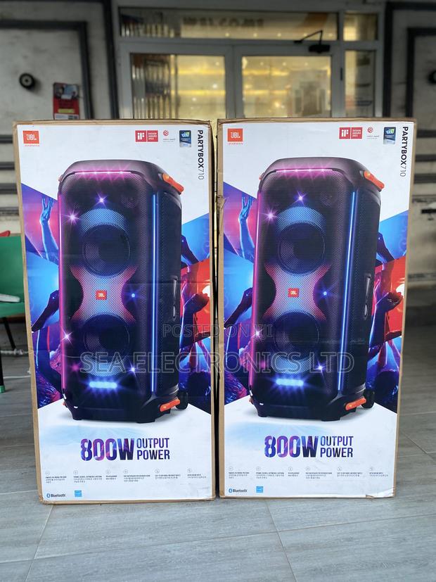 Jbl Partybox 710 Portable Bluetooth Speaker – Black · Photo 2