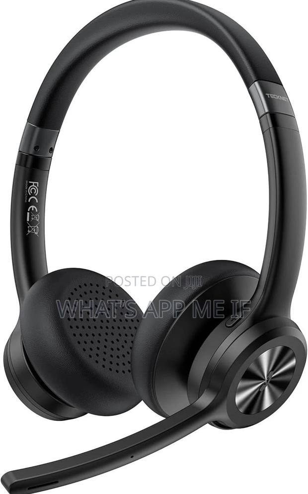Tecknet Bluetooth Headset Wireless Microphone Noise Canceling, 50h · Photo 2