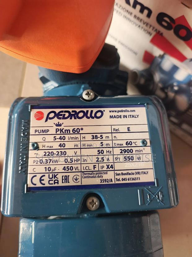 Pedrollo 0.5hp Automatic Water Pump · Photo 3