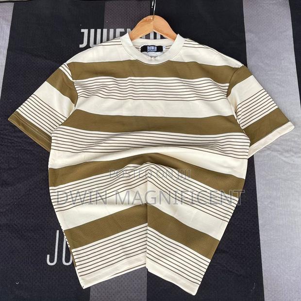 Calvin Klein Striped Short-Sleeved T-Shirt. · Photo 7