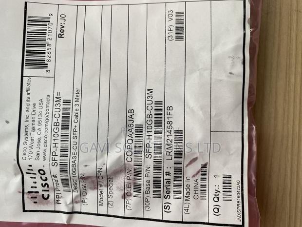 Cisco 10g Sfp+ Twinax Cable · Photo 4