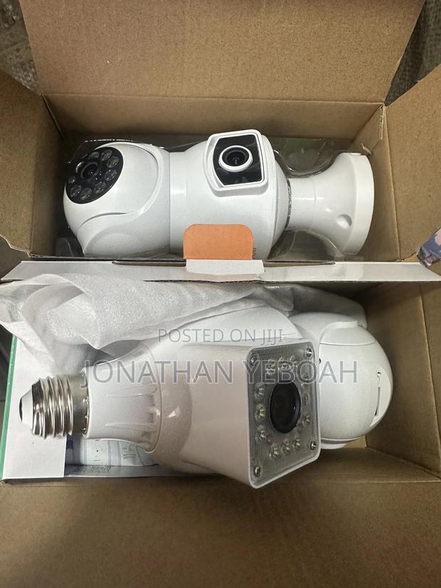 Wifi Bulb Double Lens Cctv Camera · Photo 4