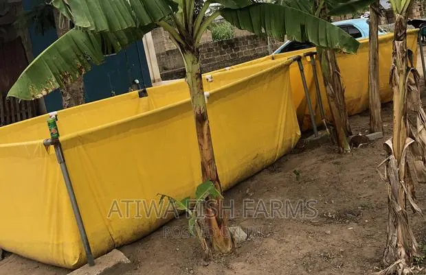Used German Tarpaulin Fish Tank · Photo 1