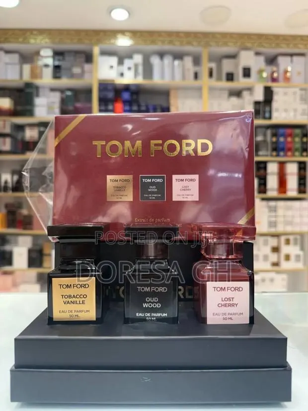 Tom Ford Private Blend Trio – Tobacco Vanille, Oud Wood Lost Cherry · Photo 1