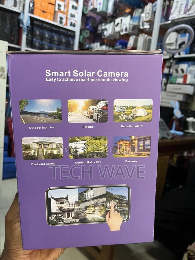 Ptz Solar 3 Lens Cctv Camera Takes Sim · Photo 4