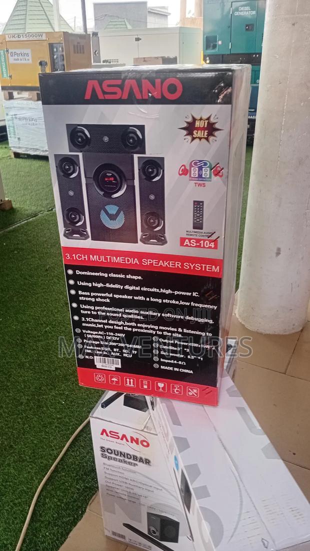Asano Multimedia Speaker as-104 – Quality Home Sound · Photo 1