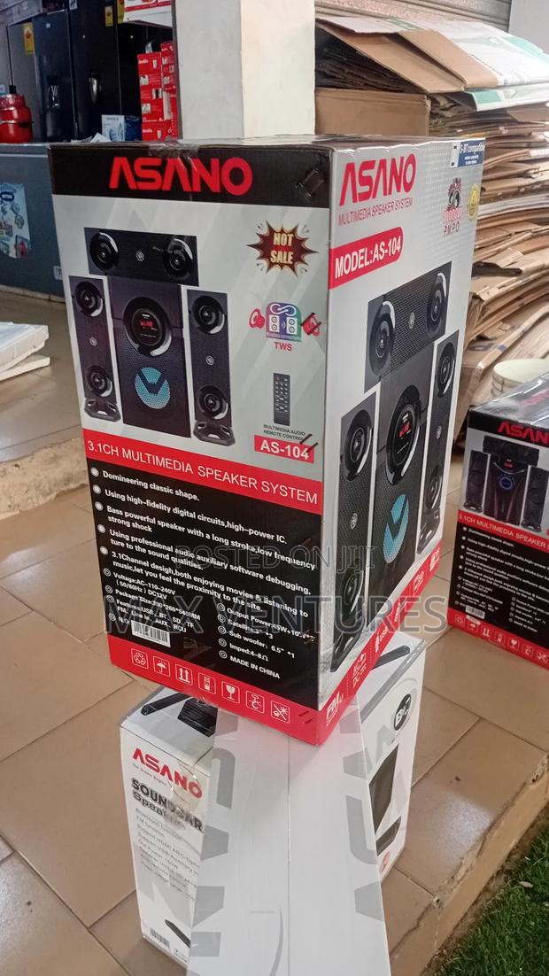 Asano as-104 Multimedia Speakers – Rich Sound Output · Photo 1