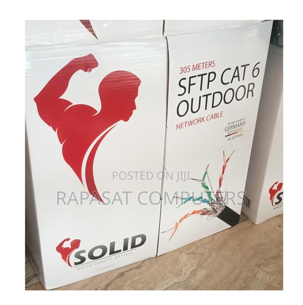 Solid Cat 6 Sftp Outdoor Cable 305m · Photo 1