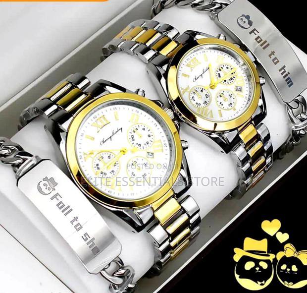 High Quality Couples Wrist Watch Set · Photo 1