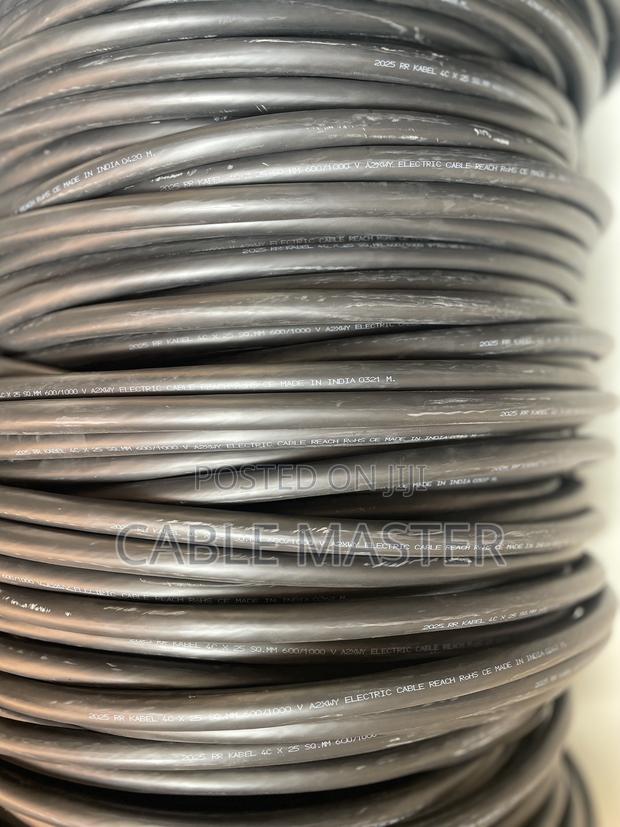 4 X 25mm Aluminum Cable Armoured · Photo 3