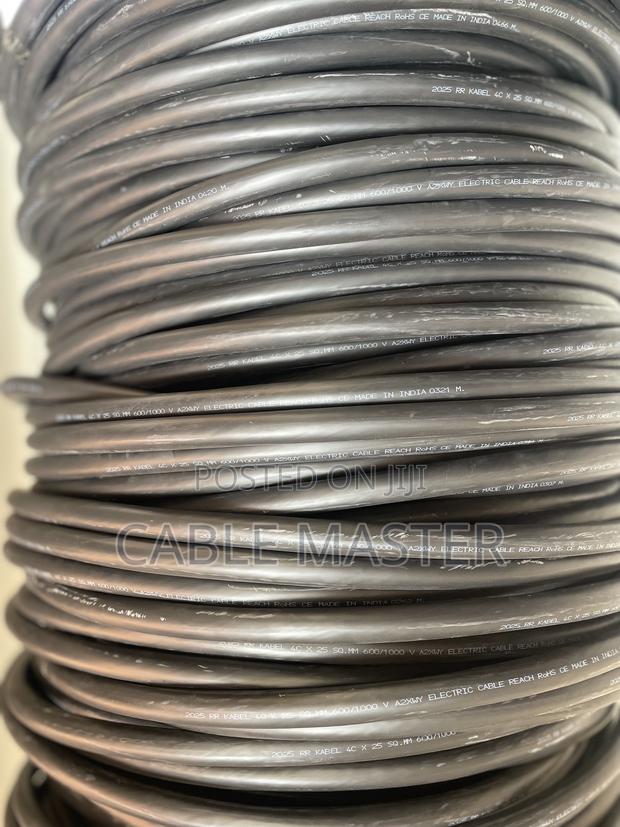 4 X 25mm Aluminum Cable Armoured · Photo 4