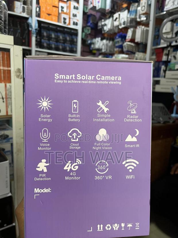 Ptz Solar 3 Lens Cctv Camera Takes Sim · Photo 6