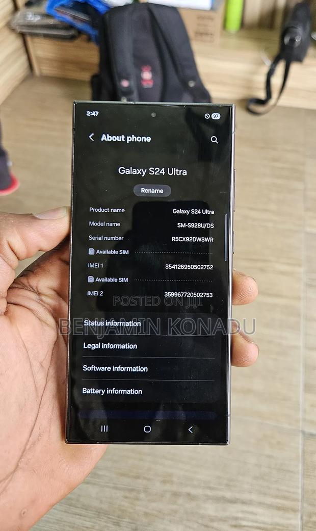 Samsung Galaxy S24 Ultra 256 GB Gray · Photo 2